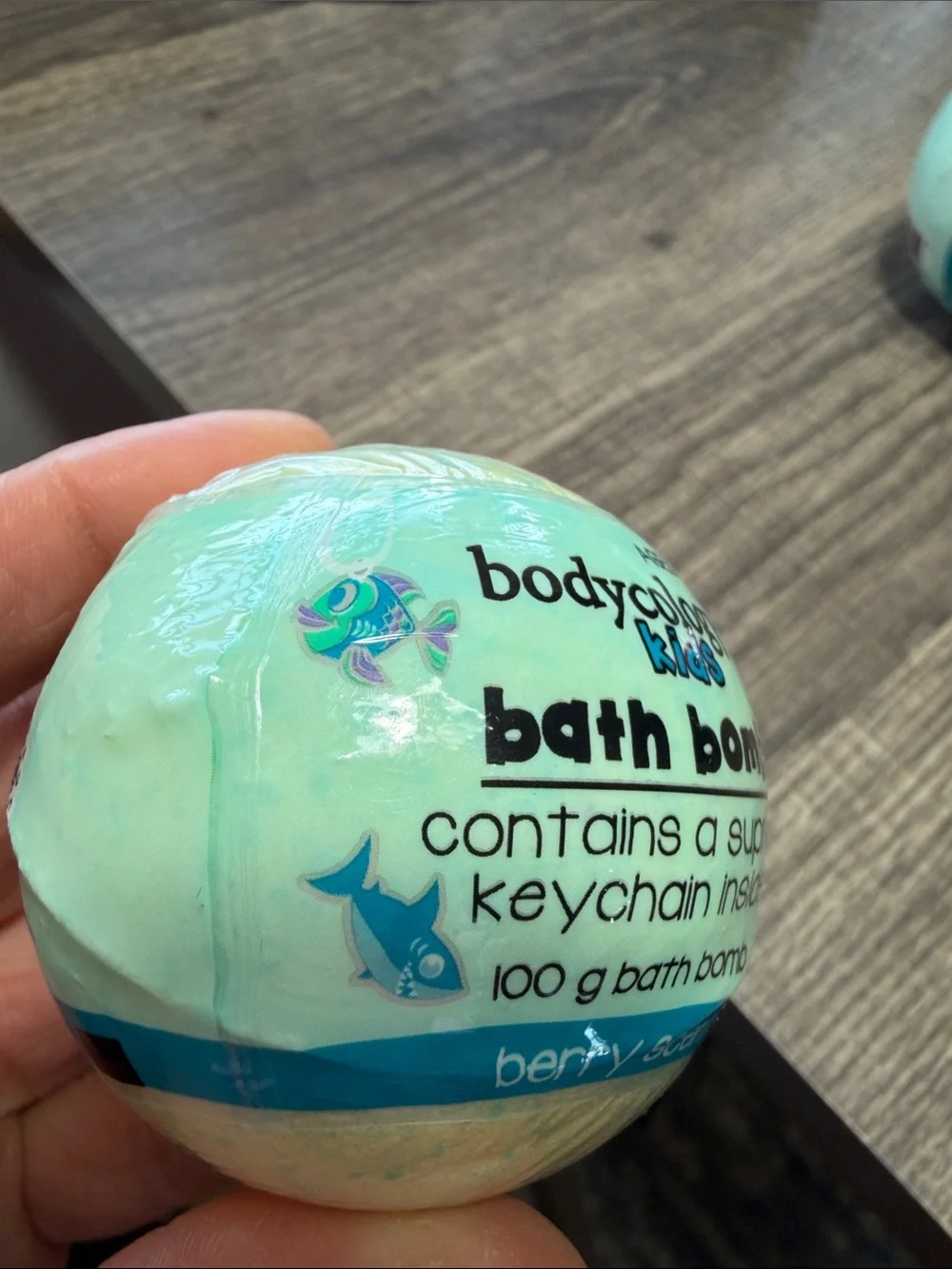 🌻5 for $30🌻Bodycology Kids Berry Scented Bath Bombs w/ Surprise Keychain Inside